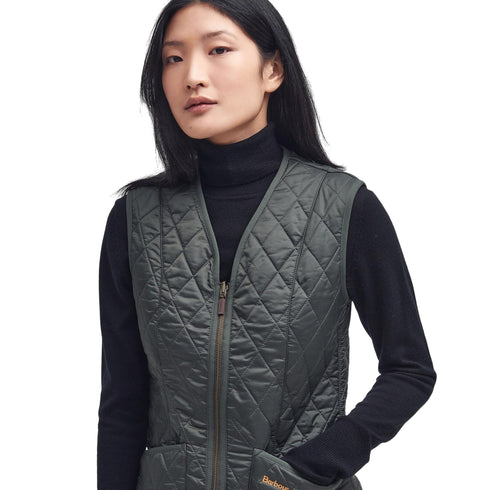 Gilet Donna Betty, con fodera in pile e scollo a V